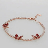 Petal Wings Bracelet in 92.5 Silver