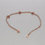 Love Knot Bracelet in 92.5 Silver