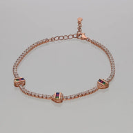 Love Knot Bracelet in 92.5 Silver