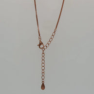 Twin Bow Chain  in 92.5 Silver