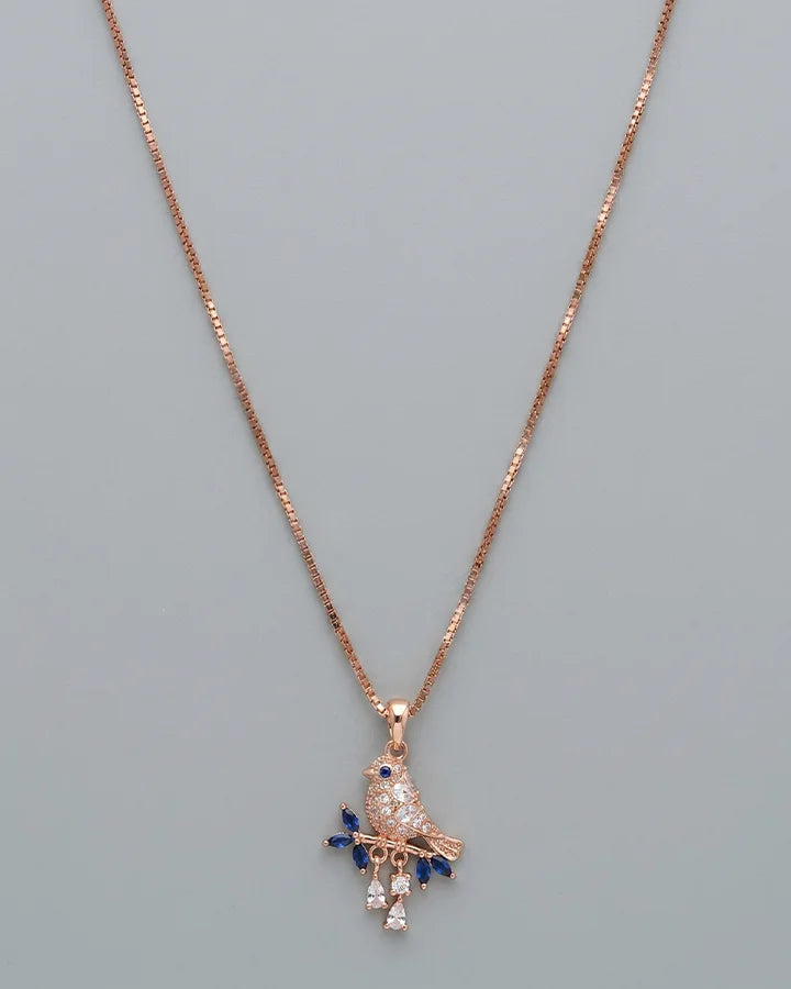 Blue Sparrow Chain  in 92.5 Silver