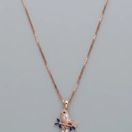 Blue Sparrow Chain  in 92.5 Silver