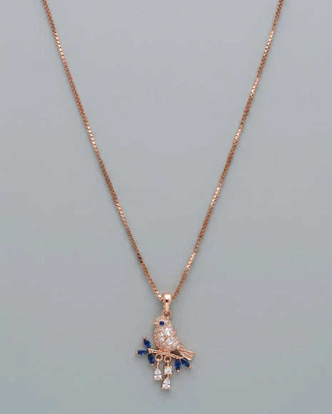 Blue Sparrow Chain  in 92.5 Silver