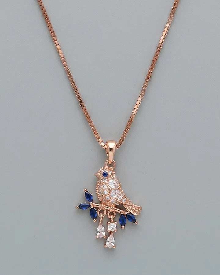 Blue Sparrow Chain  in 92.5 Silver