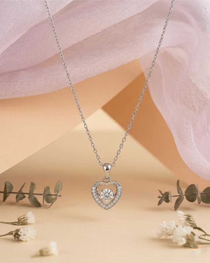 Hridaya Chain  in 92.5 Silver