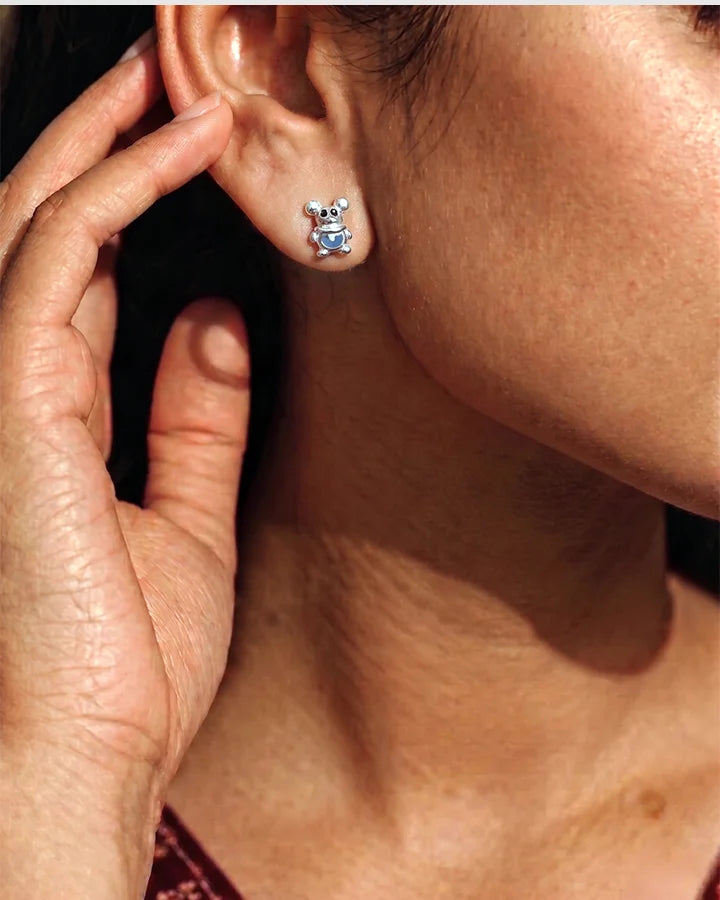 Neel Khargosh Studs 92.5 Silver