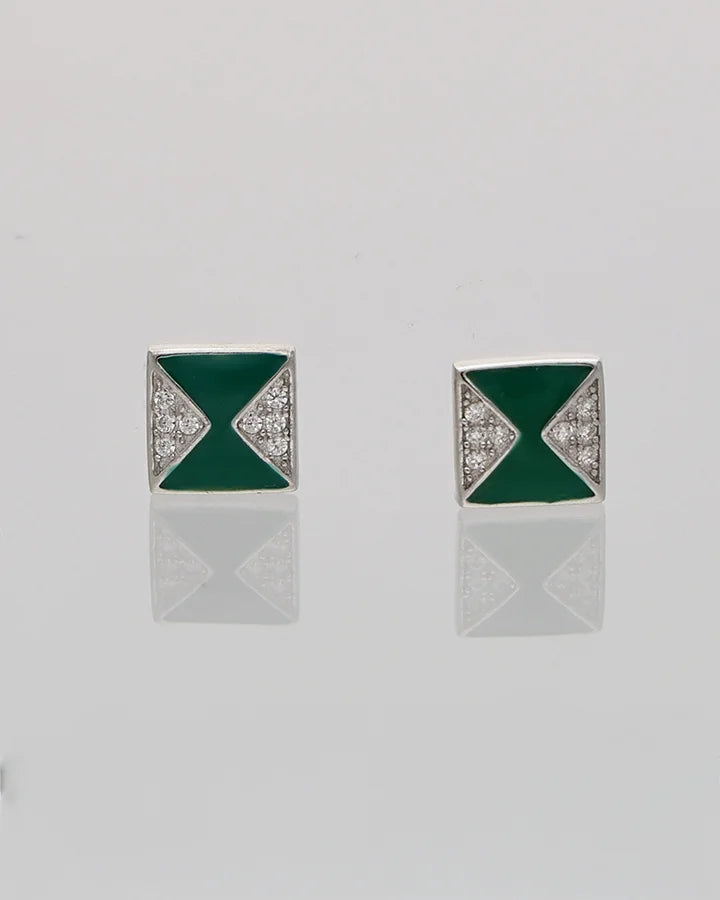 Panna Chauk Earrings 92.5 Silver