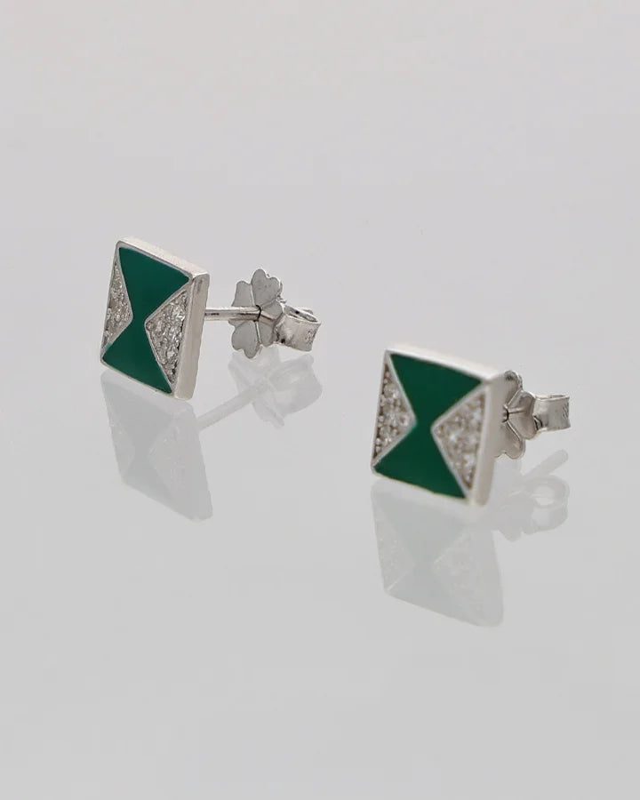 Panna Chauk Earrings 92.5 Silver