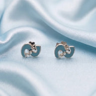 Leher Neel Studs 92.5 Silver