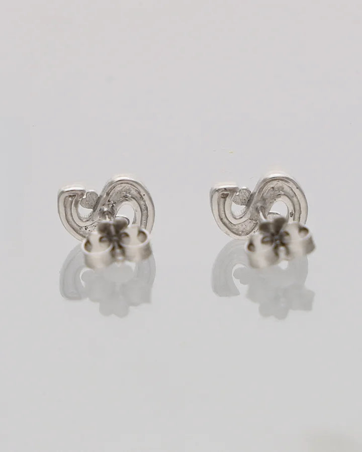 Leher Neel Studs 92.5 Silver