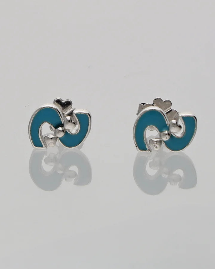 Leher Neel Studs 92.5 Silver