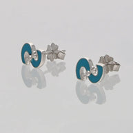 Leher Neel Studs 92.5 Silver