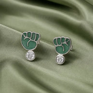 Hara Jazba Studs 92.5 Silver
