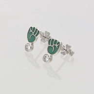 Hara Jazba Studs 92.5 Silver