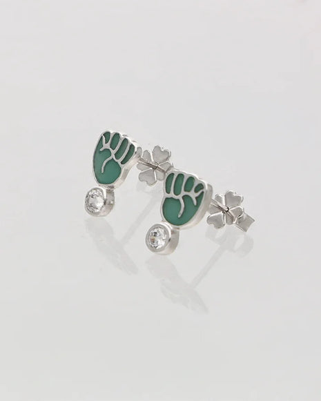 Hara Jazba Studs 92.5 Silver