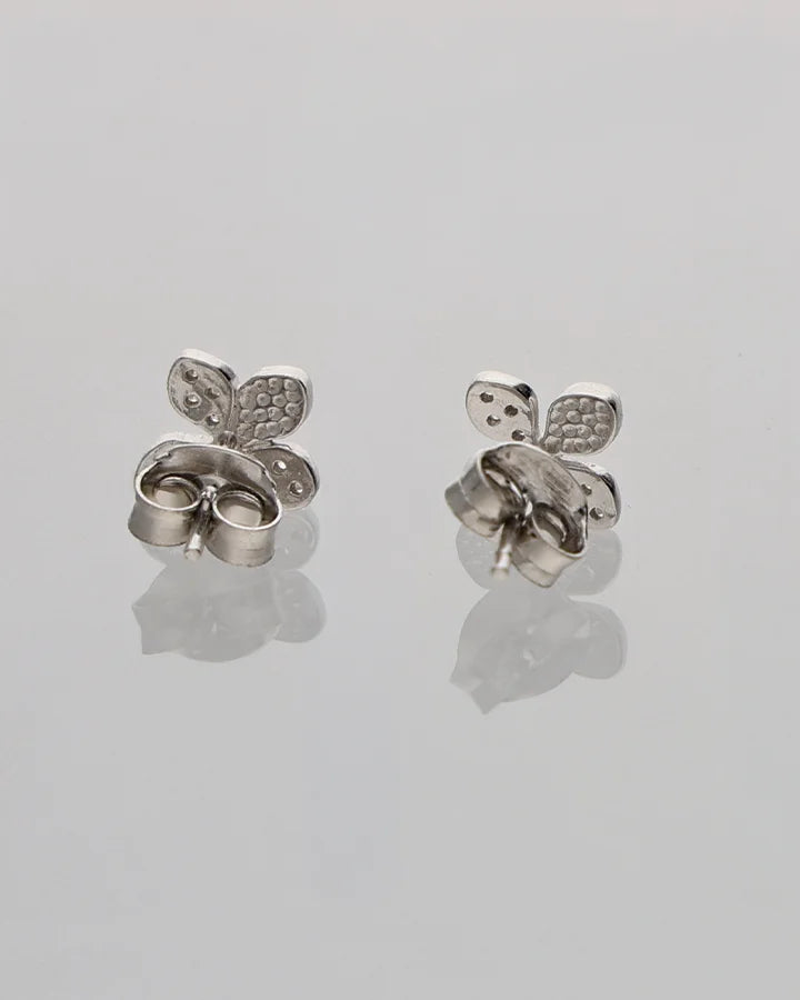 Neel Pushp Studs 92.5 Silver