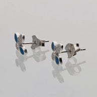 Neel Pushp Studs 92.5 Silver
