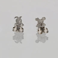 Kaali Khargosh Studs 92.5 Silver