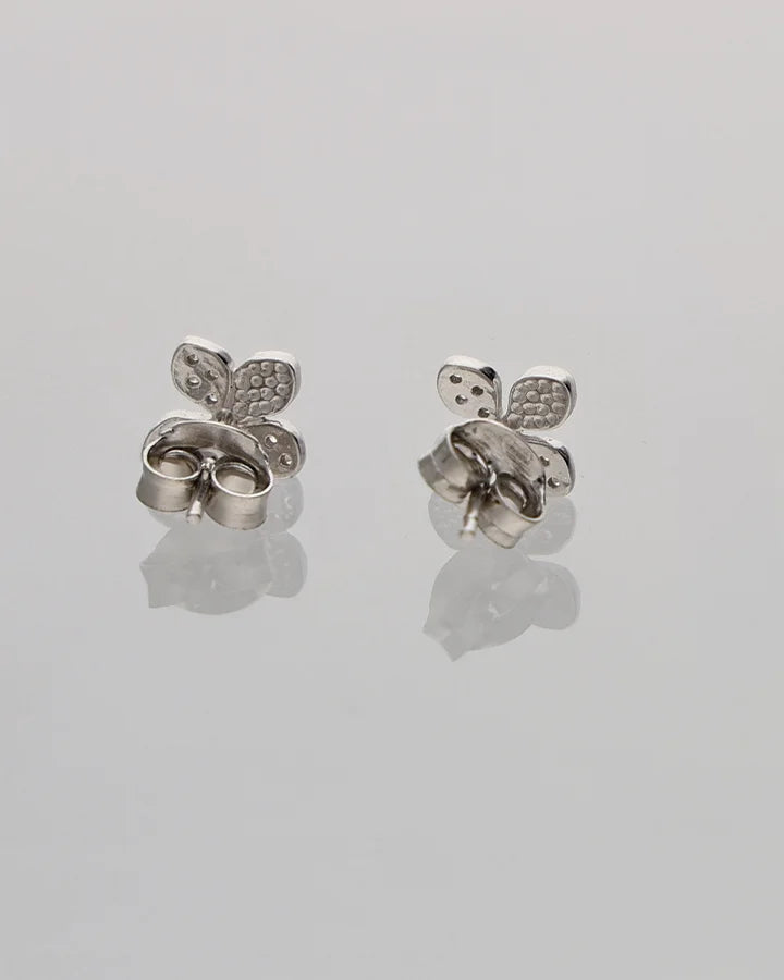 Panna Pushp Studs 92.5 Silver