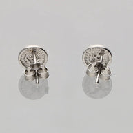 Hara Chakra Studs 92.5 Silver