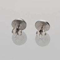 Kaali Pushp Studs 92.5 Silver
