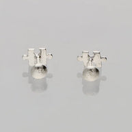 Paheli Silver Studs 92.5 Silver
