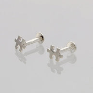 Paheli Silver Studs 92.5 Silver