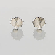 Meher Floral Studs 92.5 Silver