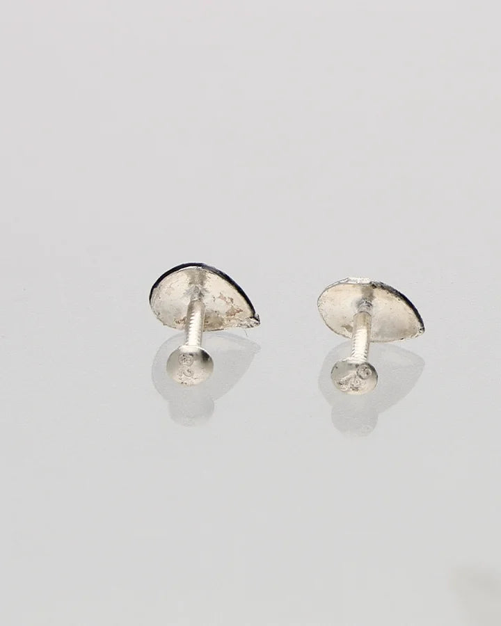 Rajwadi Pan Studs 92.5 Silver