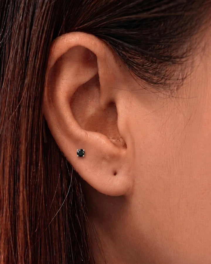 Kaala Noor Studs 92.5 Silver