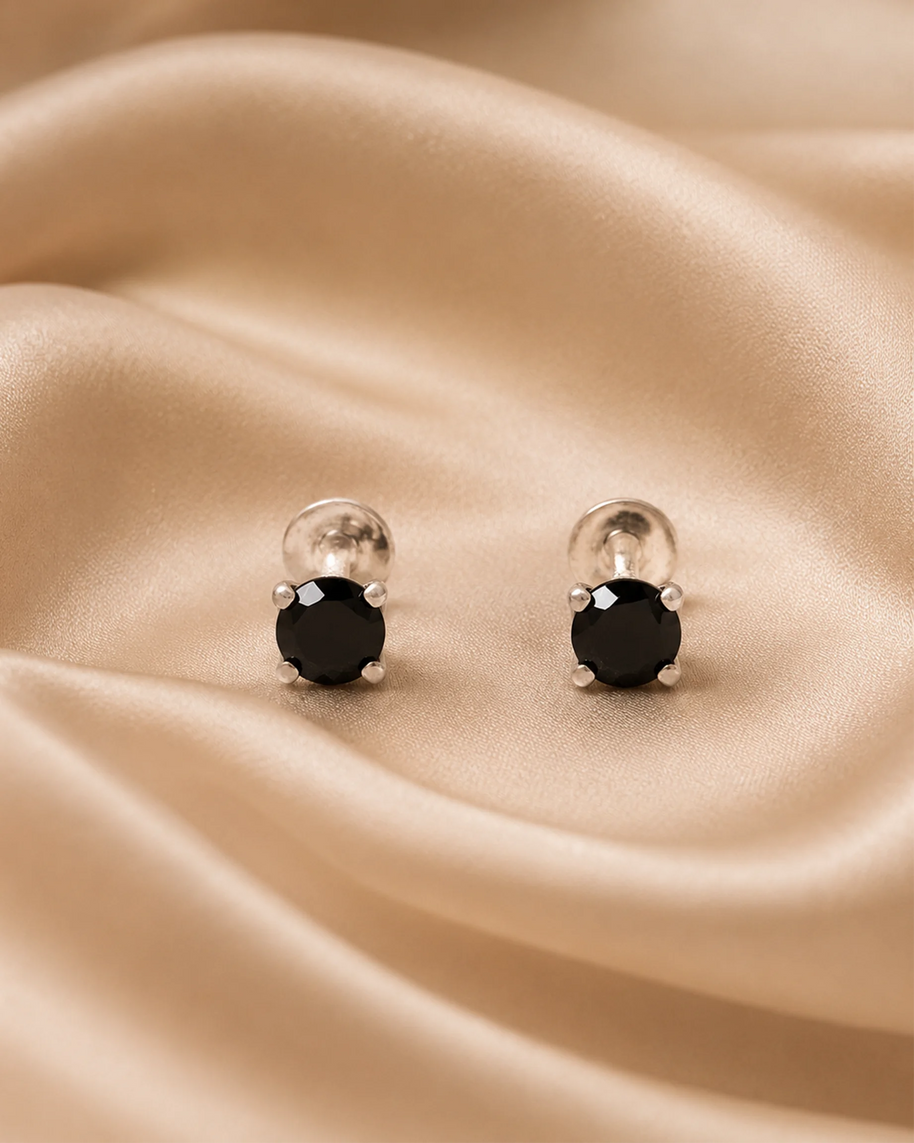 Kaala Noor Studs 92.5 Silver