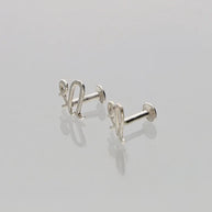 Shree Vibe Studs 92.5 Silver
