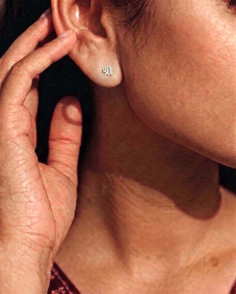 Shree Vibe Studs 92.5 Silver