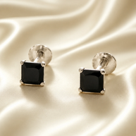 Kaala Chauk Studs 92.5 Silver