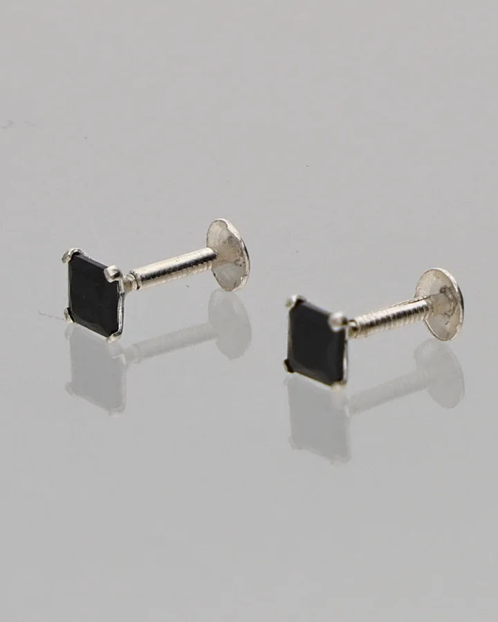 Kaala Chauk Studs 92.5 Silver