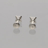 Noor Antique Studs 92.5 Silver