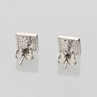 Laal Chauk Studs 92.5 Silver