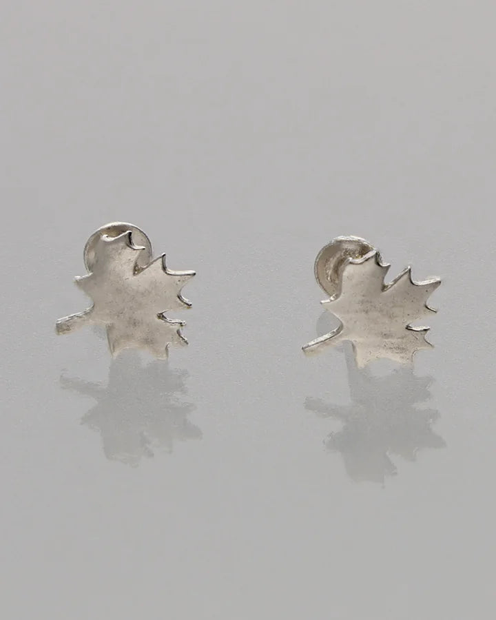 Pankh Leaf Studs 92.5 Silver