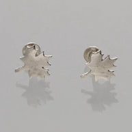 Pankh Leaf Studs 92.5 Silver