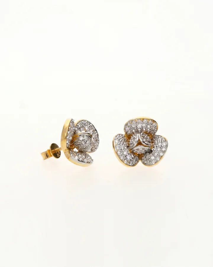 Golden Bloom Pendant Set in 92.5 Silver