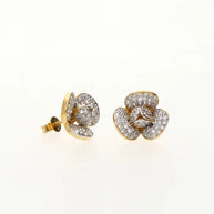 Golden Bloom Pendant Set in 92.5 Silver