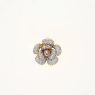 Golden Bloom Pendant Set in 92.5 Silver