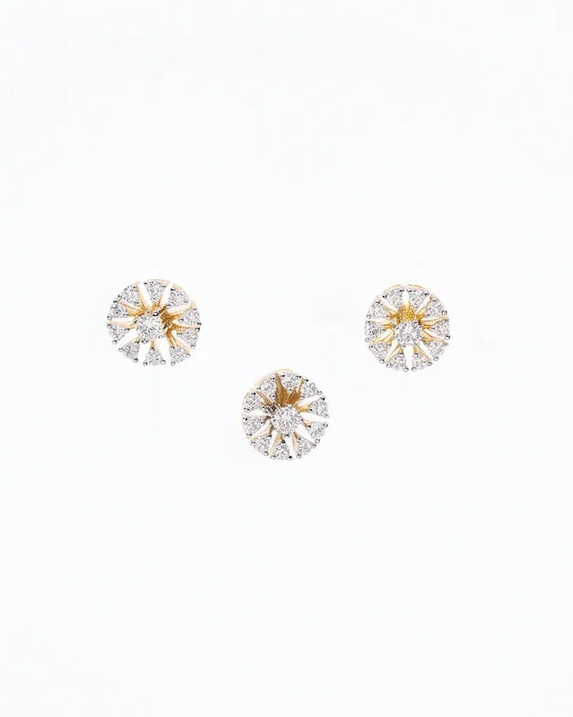 Halo Grace Pendant Set in 92.5 Silver