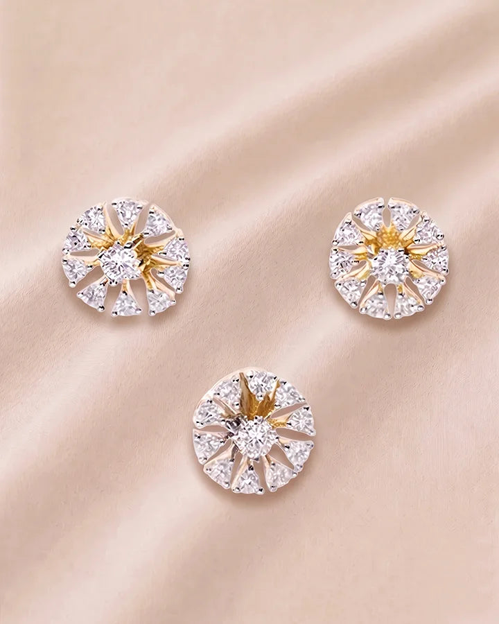 Halo Grace Pendant Set in 92.5 Silver