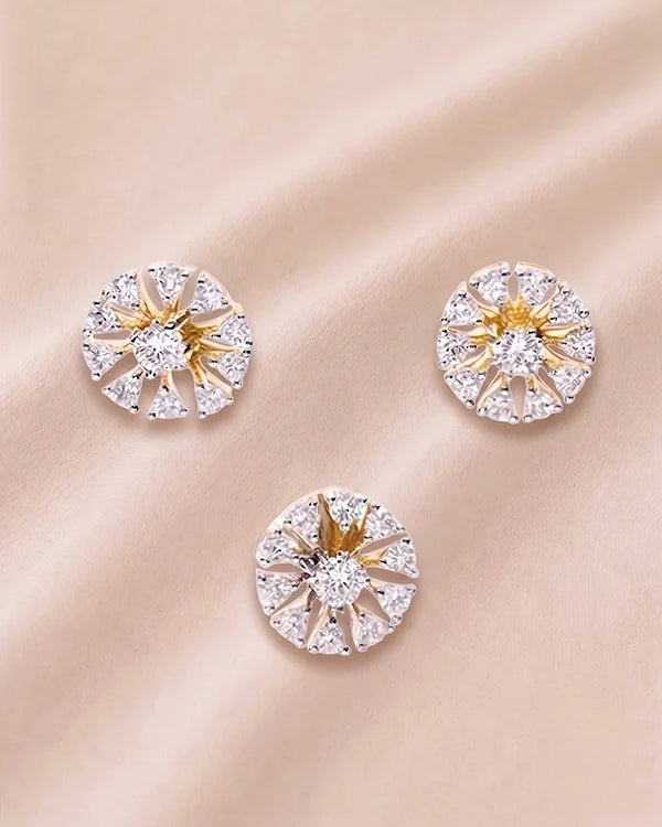 Halo Grace Pendant Set in 92.5 Silver