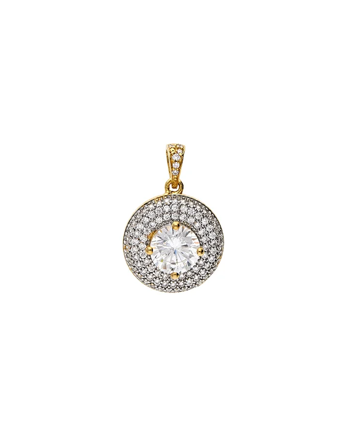 Regal Shine Pendant Set in 92.5 Silver