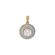 Regal Shine Pendant Set in 92.5 Silver