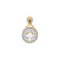 Oval Majesty Pendant Set in 92.5 Silver