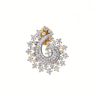 Moonlit Curve Pendant Set in 92.5 Silver