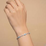 Opal Vision Bracelet in 92.5 Silver
